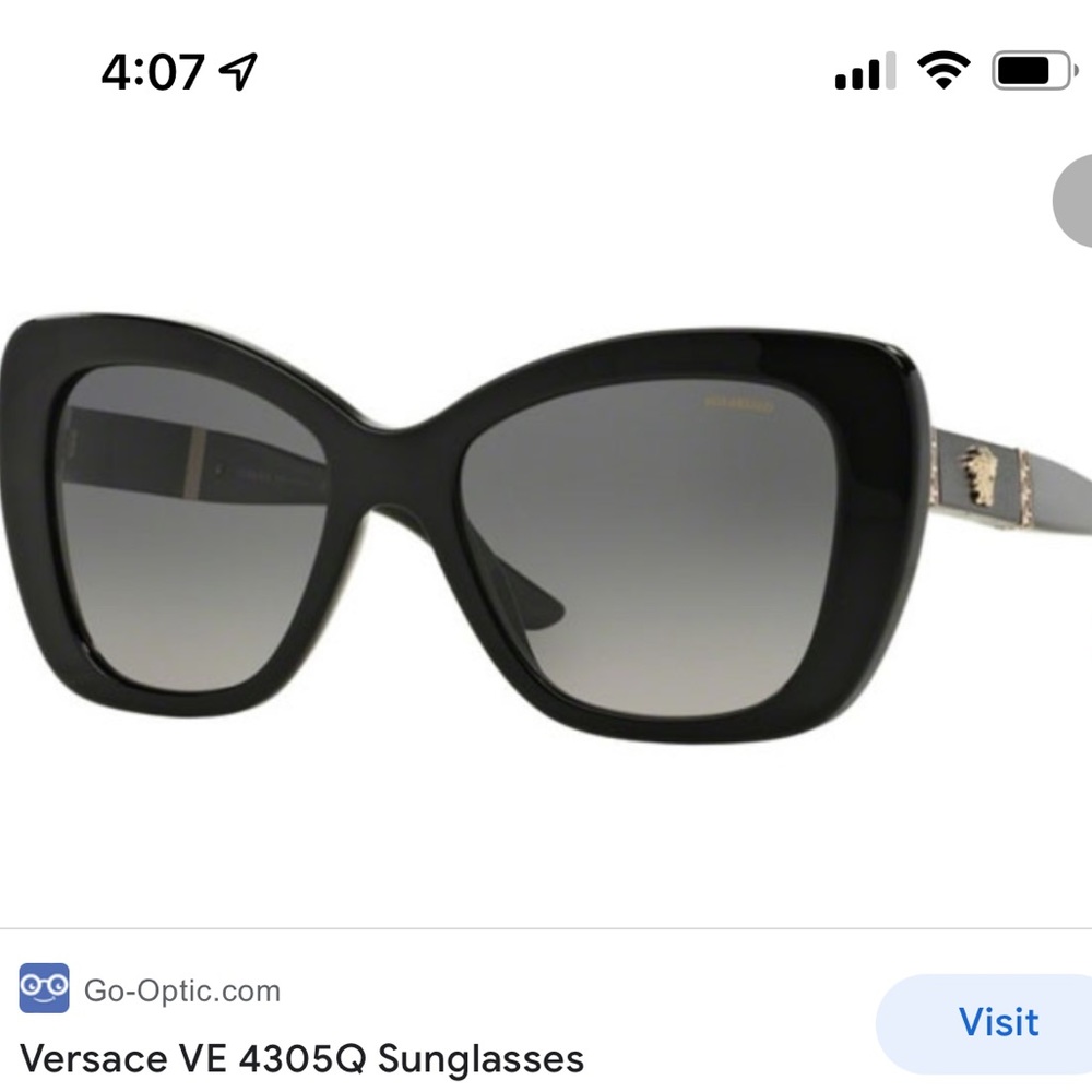 Versace polarized sunglasses